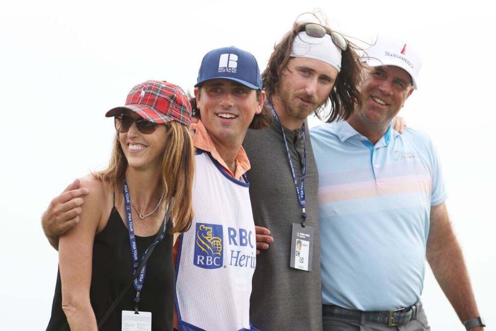 Stewart Cink's family