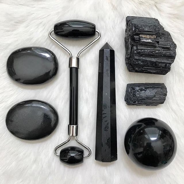 Black crystals and their meanings