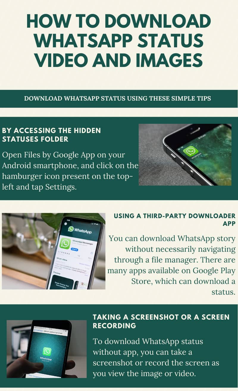 Simple techniques on how to download WhatsApp status video ...