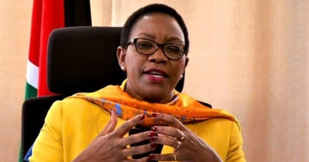 Water CS Sicily Kariuki on the spot for using KSh 2.3M to hire mobile toilets per day