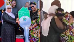 Samia Suluhu Gifts John Magufuli's Wife Janeth Luxurious Government Built Home