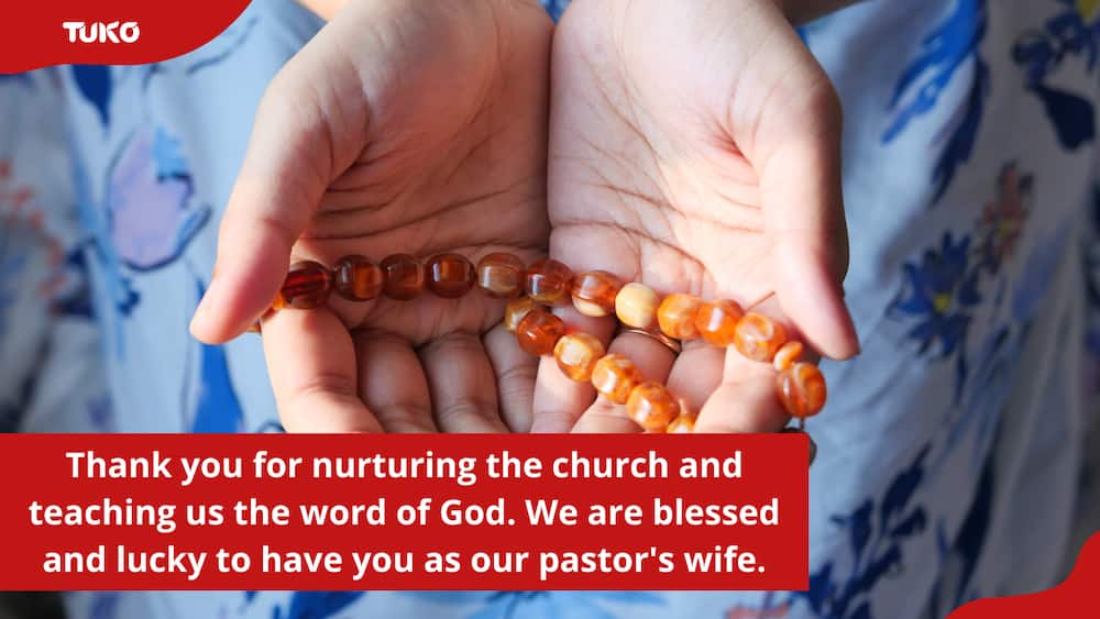 Pastor's wife appreciation