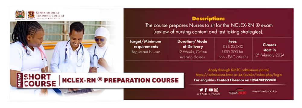 NCLEX-RN preparation course offered at KMTC