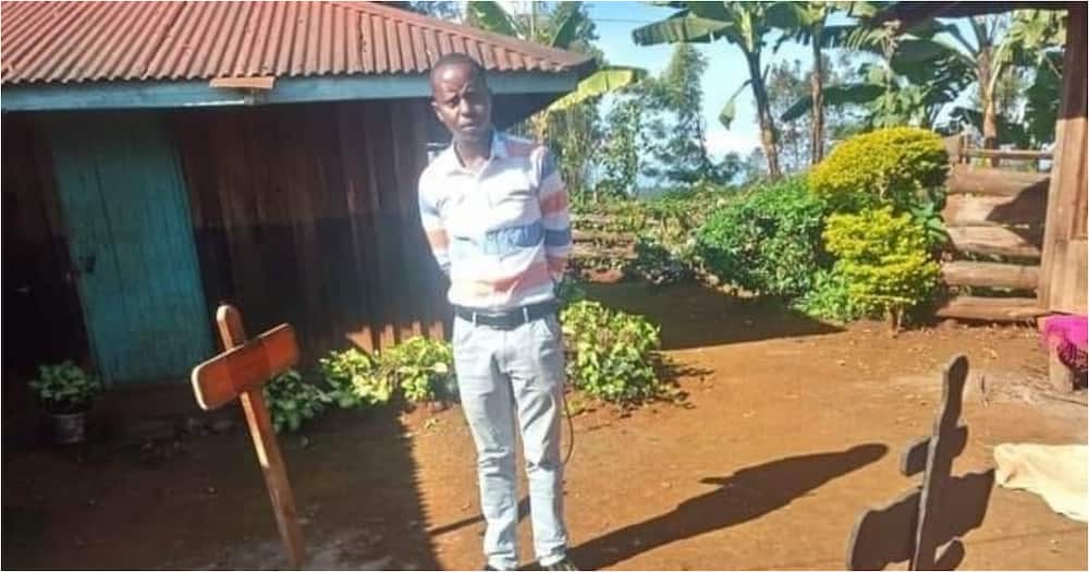 Murang'a family wakes up to find two crosses erected at their doorstep
