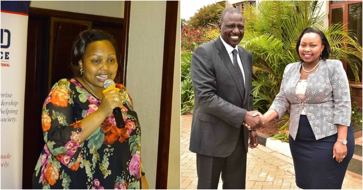 Image result for How DP Ruto Took Senator Millicent Omanga From Being a Bedsheets Seller