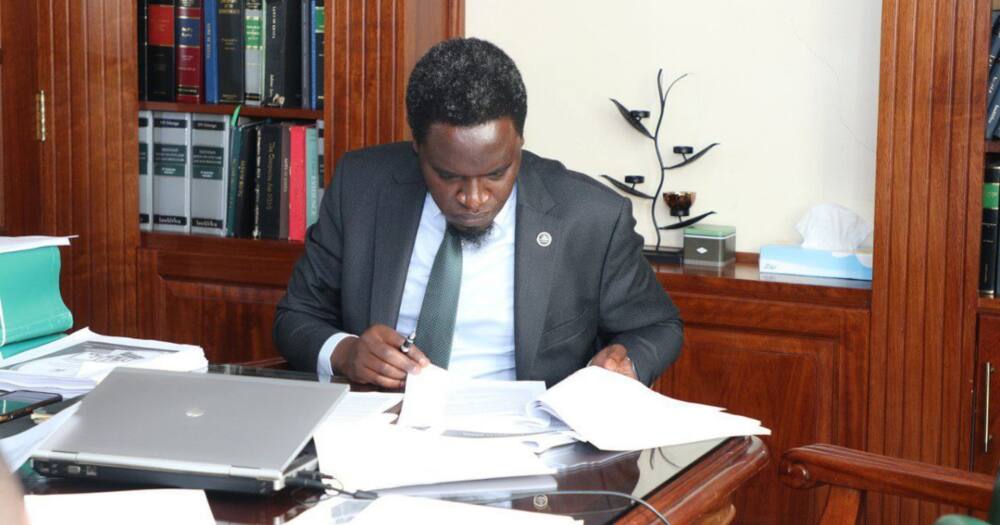 Nelson Havi studied law at the University of Nairobi.