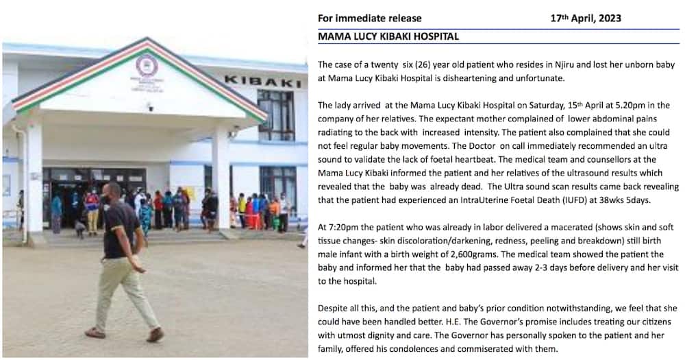 Mama Lucy Kibaki Hospital was established in 2011 but officially opened in 2013.