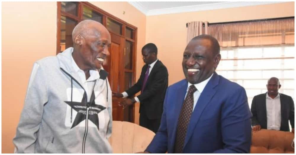 The family of the late Mzee Jackson Kibor said he ever blessed Deputy President William Ruto.