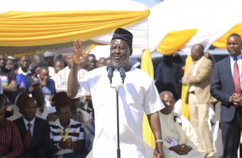 ODM MP announces Raila's presidency in 2022 amid denials