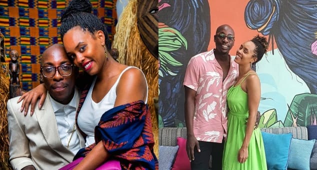 Bien Baraza's Wife Chiki shows off traditional dance moves to his father-in-law.