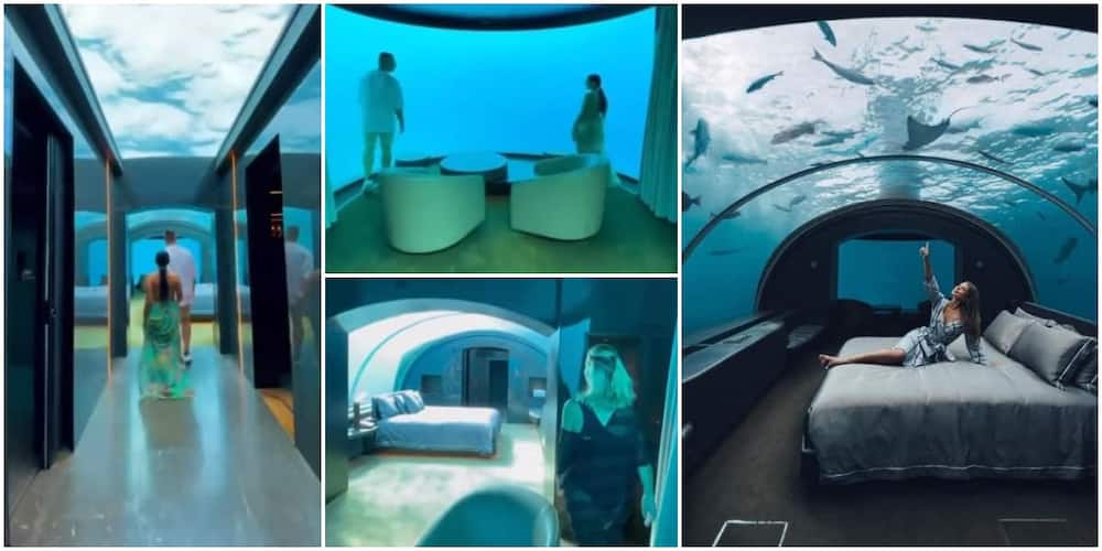 Mixed reactions trail viral video of underwater hotel room that goes for N28 million per night.