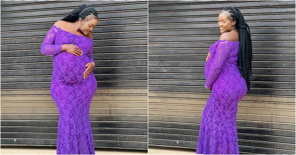 Awiti expecting her first child.