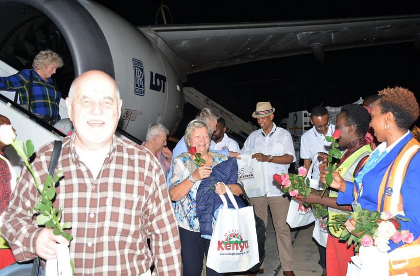 Over 250 tourists land in Mombasa from Poland