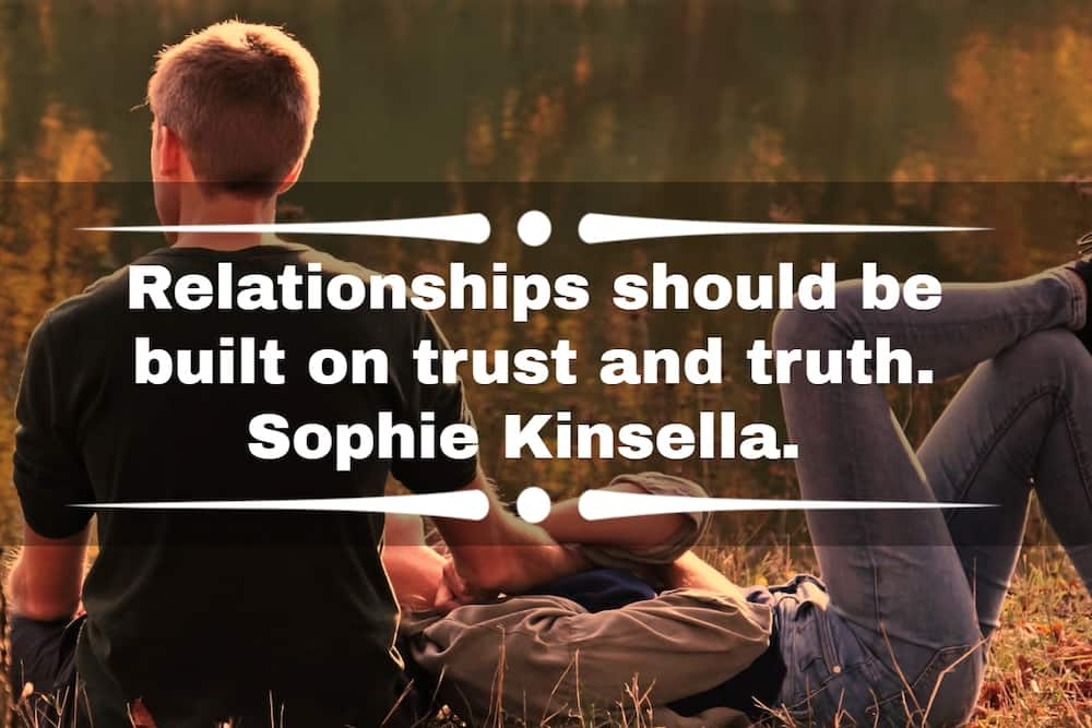 quotes about trust in a relationship