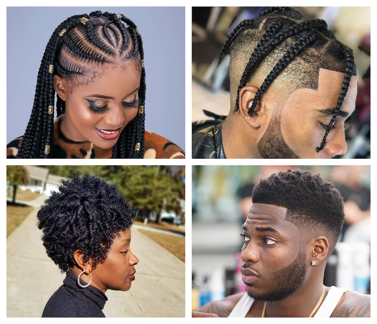 20 gel hairstyles for black ladies with short, medium, and long hair 