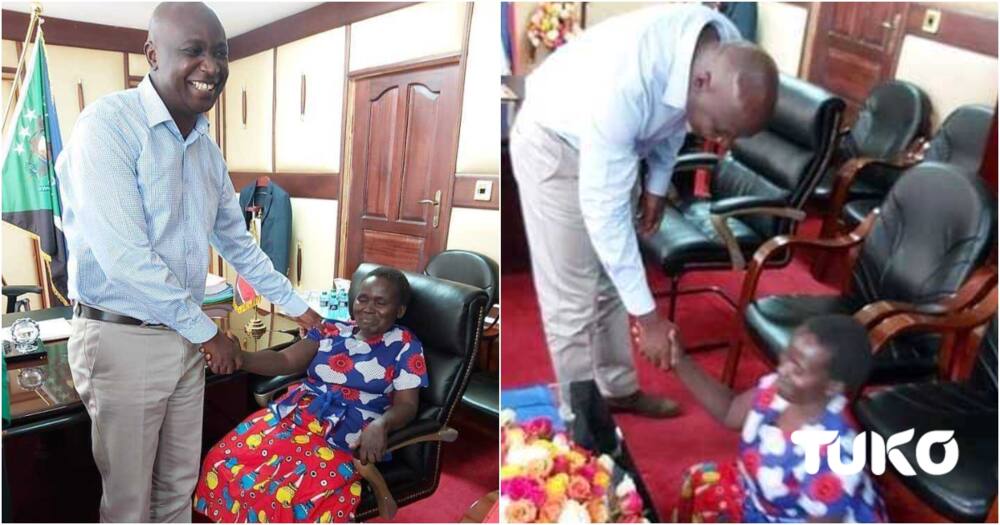 Charity begins at home: Bungoma Governor Wangamati to reward hardworking crippled woman with home