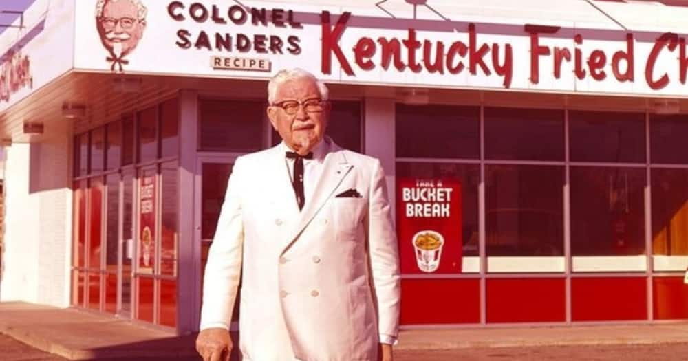 Sanders founded kFC aged 62.