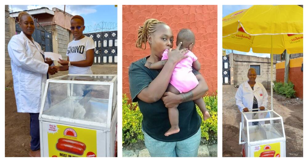 Blessings for Juja Mum of 8-Month-Old as Farmers Choice Helps Her to Start Smokey Business