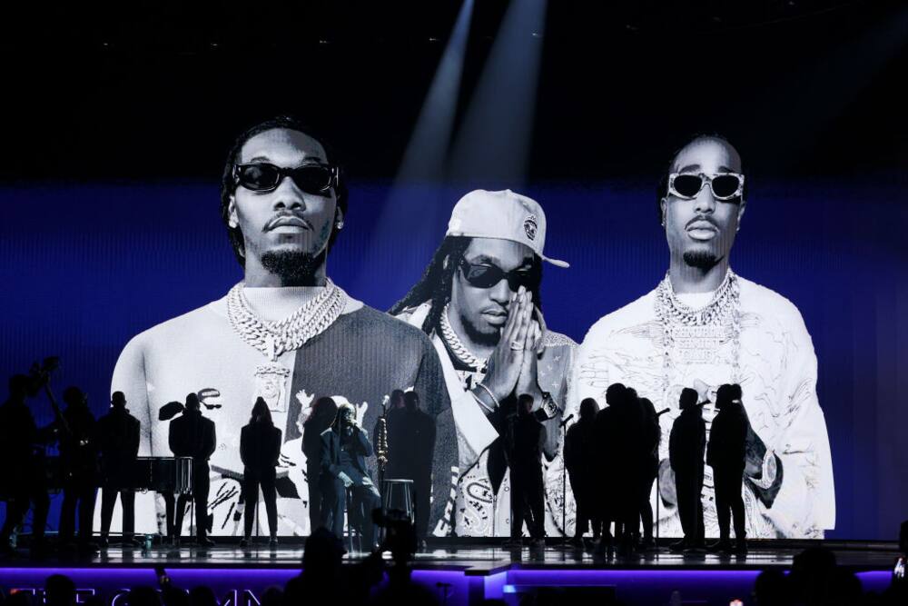 Migos at the 65th Annual Grammy Awards