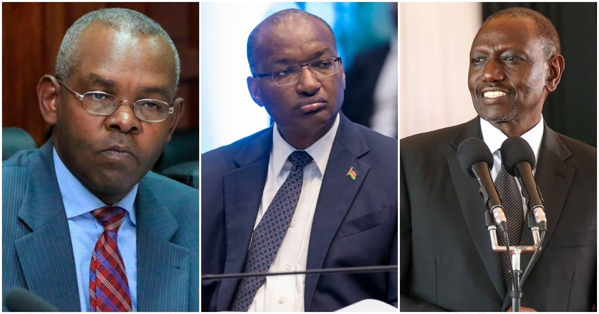 William Ruto Nominates Kamau Thugge To Replace Patrick Njoroge As Cbk