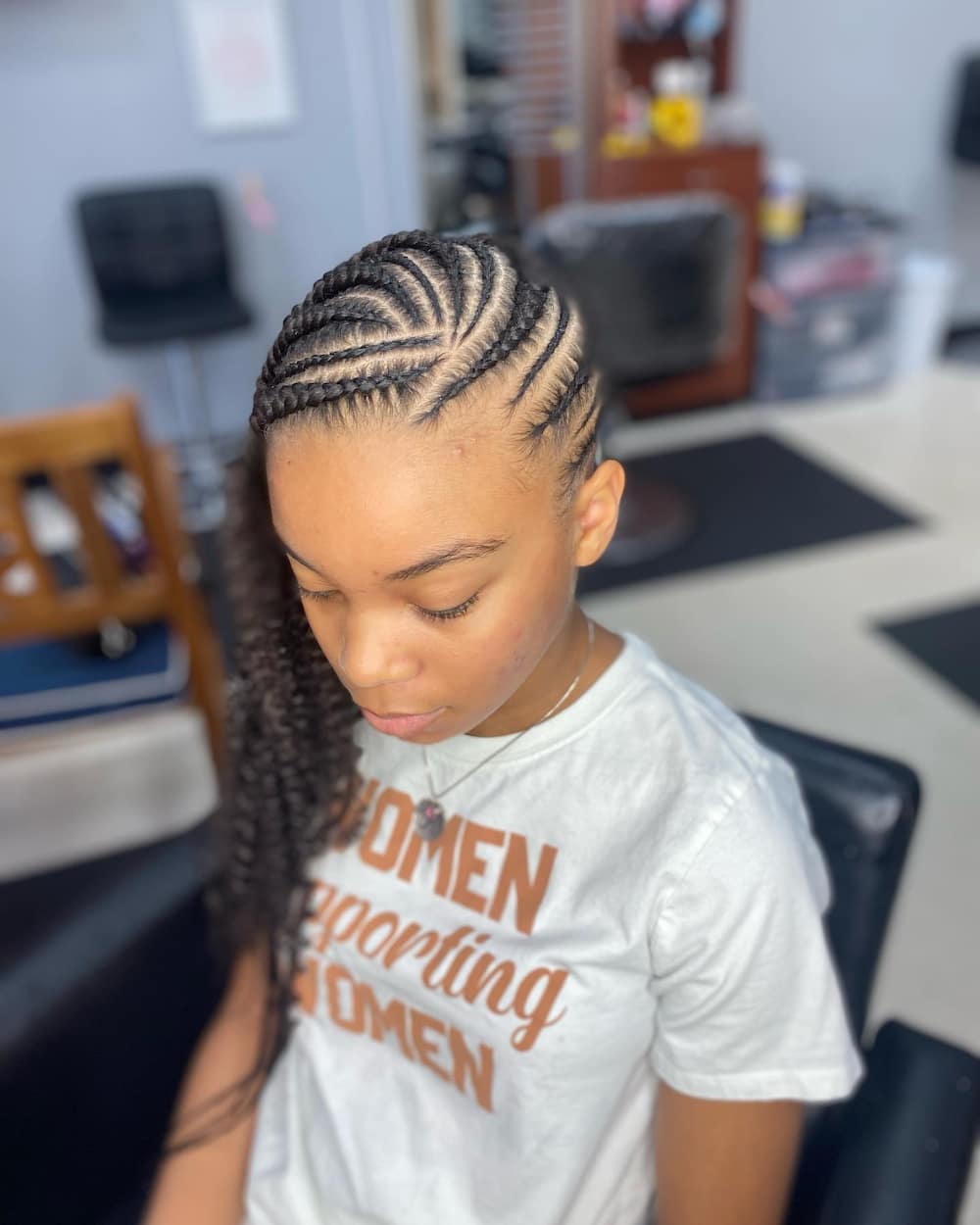 Lemonade braids for kids