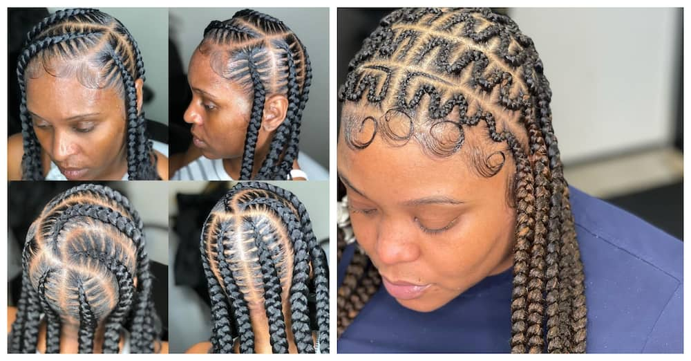 Pop smoke braids on sale with beads