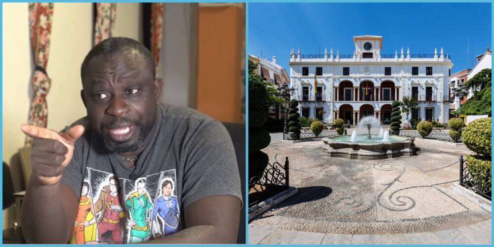 Ghanaian In Italy For 30 Years Says He Has Become Rich After Travelling: “I own 12-bedroom mansion”