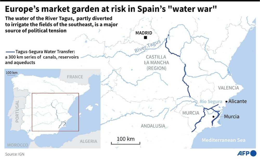Spain's "water war"