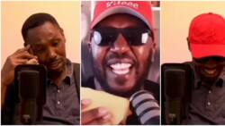 Omosh Cries as He Listens to Andrew Kibe's Harsh Words, Returns Favour: "Kwenda Uko"