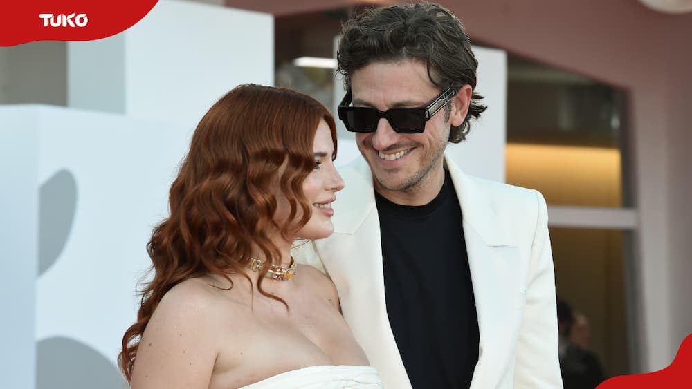 Bella Thorne and Mark Emms at the 80 Venice International Film Festival 2023