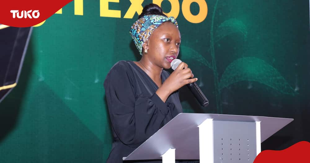 Charlene Ruto calls for training of youths on farming skills.