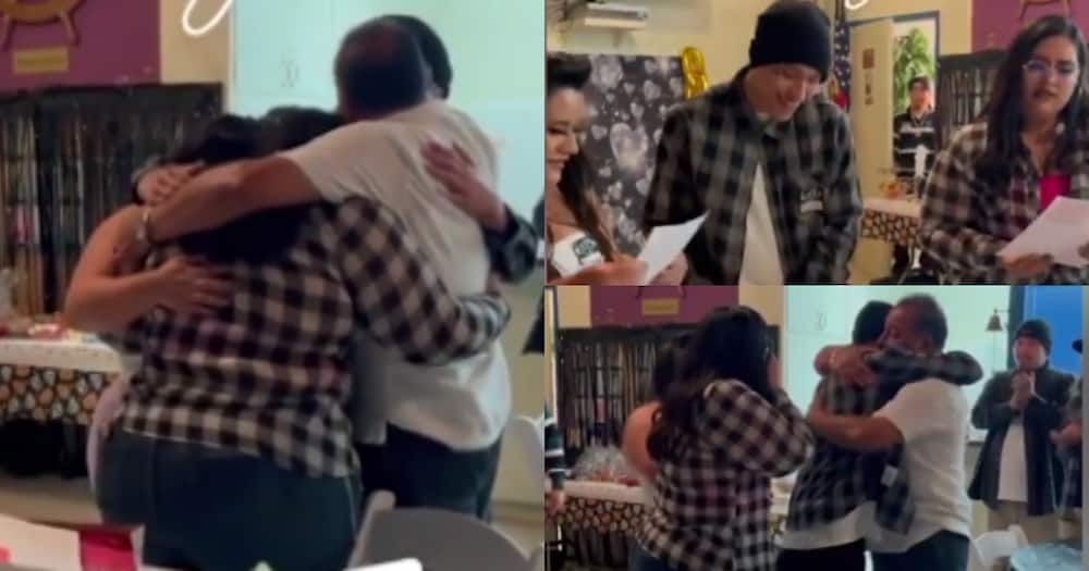 Dad Surprises His Step Kids with Adoption Papers.
