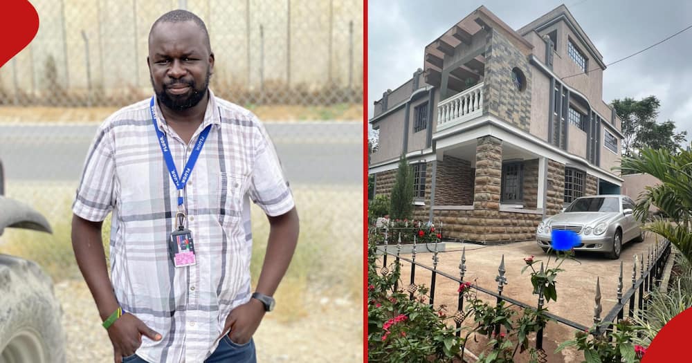 Melly Maulid shows off his multimillion property.