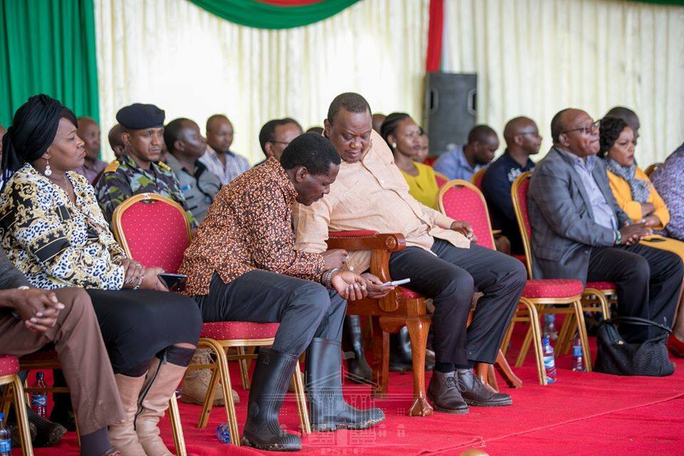 Uhuru asema ameaibika kutokana na hali ya maendeleo katika kaunti ya Waiguru