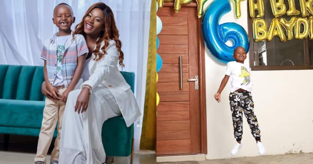 Mercy Maluli gifted her son a palatial house on his sixth birthday.