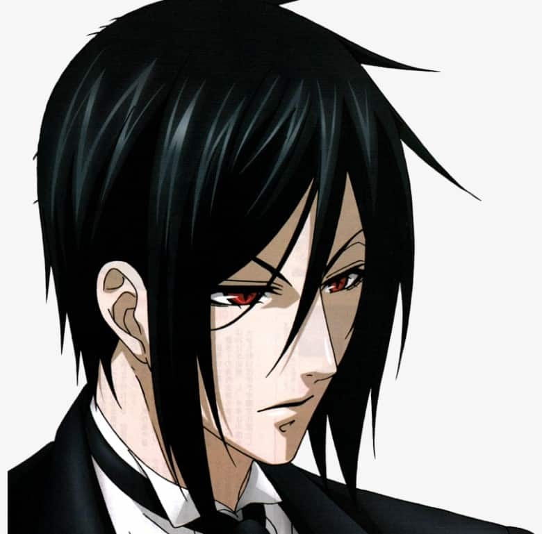 male anime characters with black hair