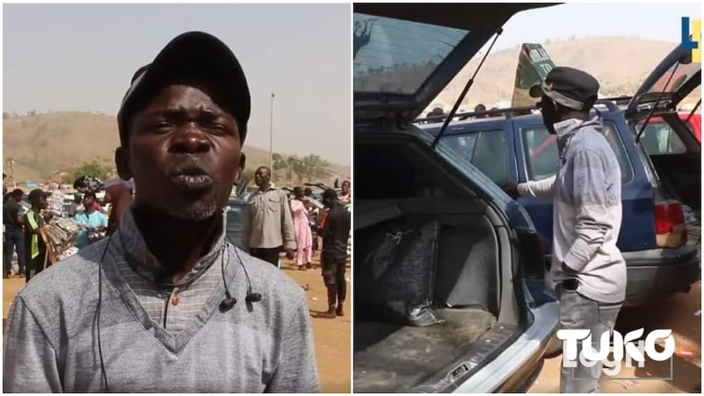 Salisu revealed that he has seven children to feed.