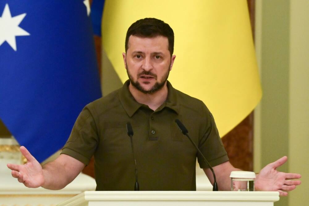 Ukrainian President Volodymyr Zelensky has warned that the work ahead in the areas that have been liberated alone is  'really colossal'