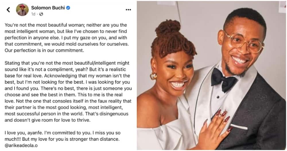 Man Stirs Mixed Reactions After Stating His Fiancée Is Not Most Beautiful, Intelligent Woman.