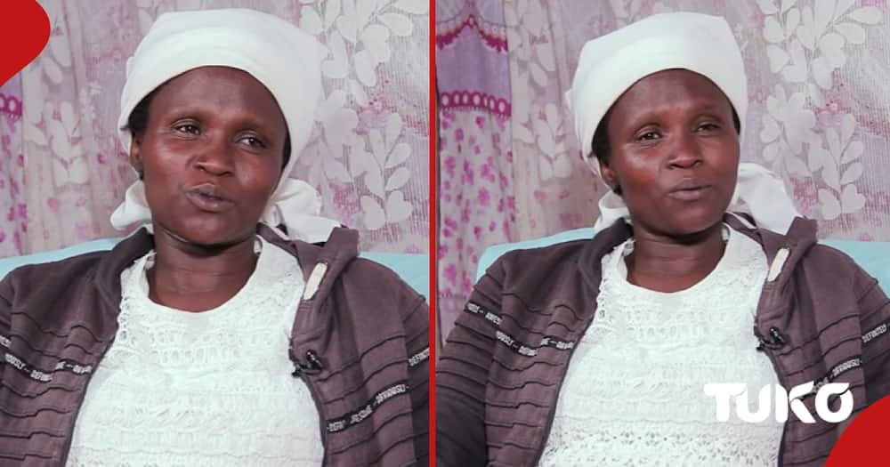 Nakuru woman Winfred Wacira whose husband was stolen by her friend.