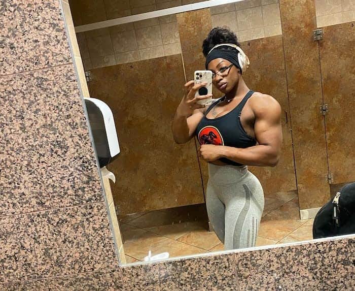 Biggest female bodybuilders on Instagram