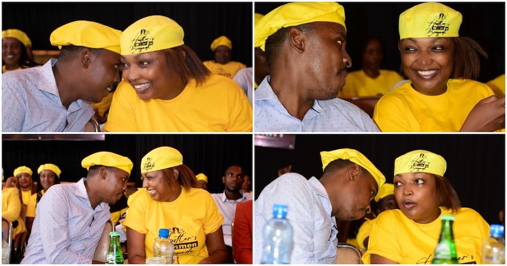 Karen Nyamu, John Kiarie Leave Tongues Wagging With 'Intimate' Photos Of Them.