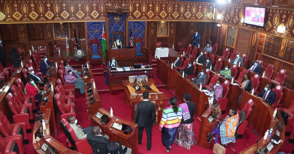 National Assembly chambers. Photo: Parliament of Kenya.