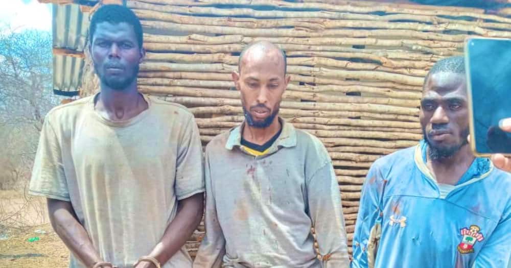 The three terror suspects. Photo: DCI, Kenya.