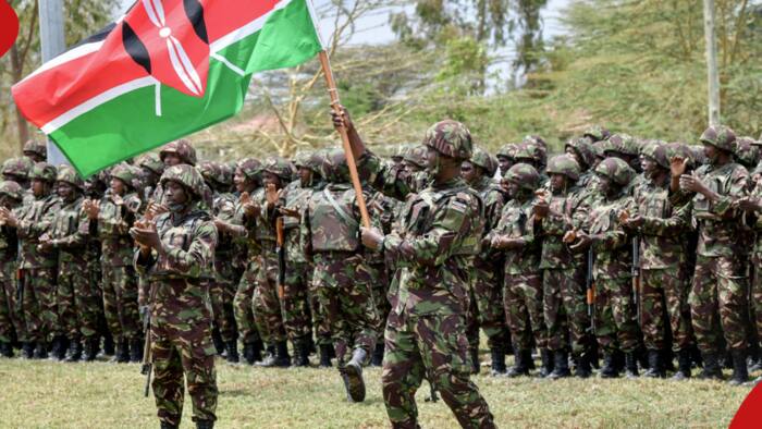 Kenyan Ladies Smitten By KDF Soldiers Dancing Before Their Friend's Wedding: "I Need One"