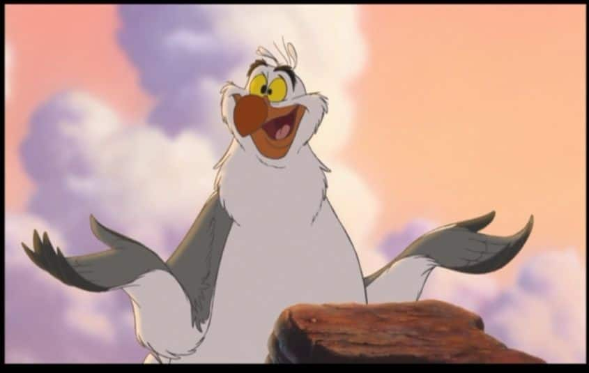 disney bird cartoon characters