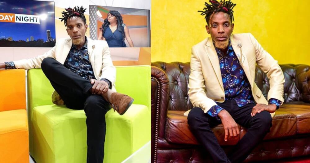 Eric Omondi narrated how Harmonize's event went down. Photo: Eric Omondi.