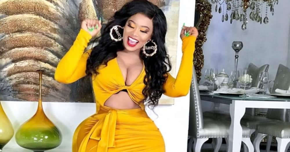 Vera Sidika Amused by Middle Aged Man Claiming to Be Her Son: "Ayam Tayad"