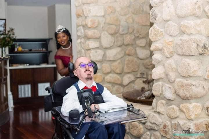 Kenyan woman reveals how she met and married her disabled Australian husband