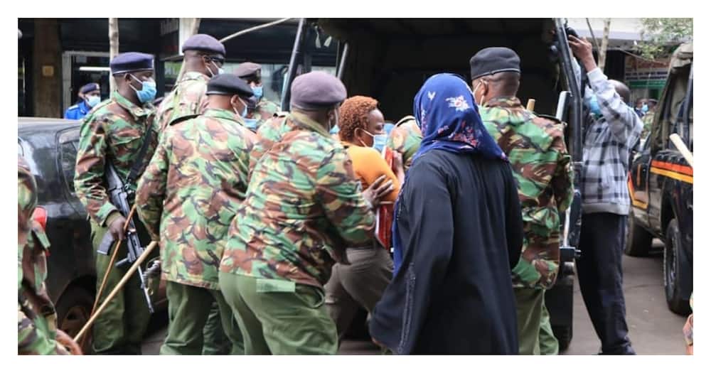 Kenyan human rights activists arrested for protesting over Uganda elections